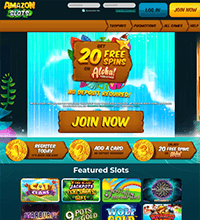 Amazon Slots Casino Screenshot