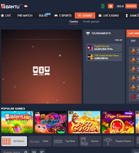 BantuBet Casino Screenshot