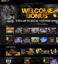 Black Lion Casino Screenshot