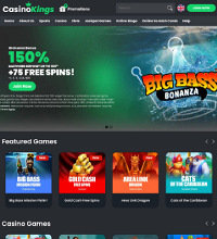 CasinoKings.com Screenshot