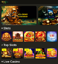 RX Casino Screenshot