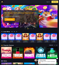 Heats Casino Screenshot