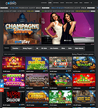 Hustles Casino Screenshot