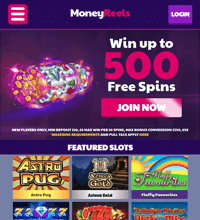 Money Reels Casino Screenshot