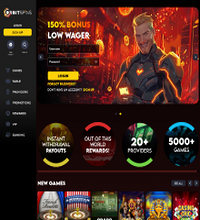 Orbit Spins Casino Screenshot