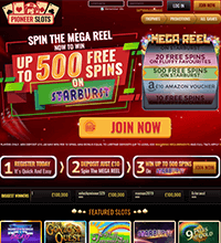 Pioneer Slots Casino Screenshot