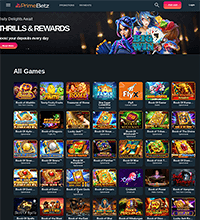 Primebetz Casino Screenshot