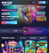 Prism Casino Screenshot