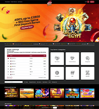 SpicyJackpots Casino Screenshot