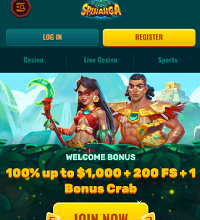 Spinanga Casino Screenshot