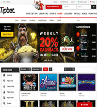 Tipbet Casino Screenshot