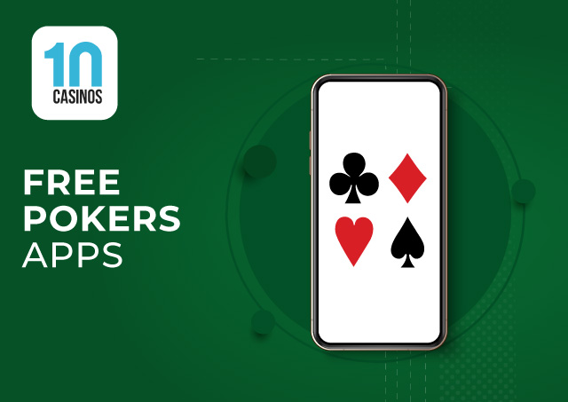 top 10 free poker apps mobile