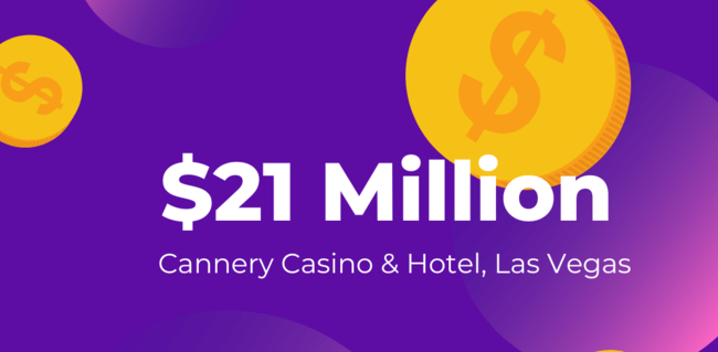 $21 Million slots win