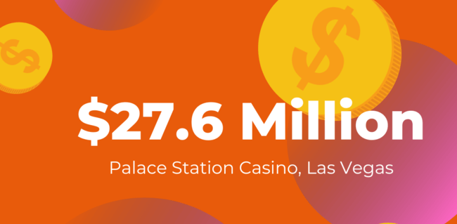 $27.6 Million slots win